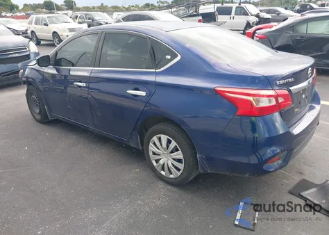 2016 Nissan Sentra S from USA, damaged, VIN 3N1AB7AP7GY261311